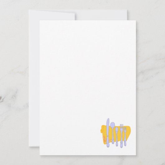 Modèle de conception de Cuisine Dinnerware (Dos)