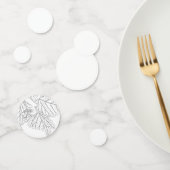 Modèle de confetti de table (Groupe)