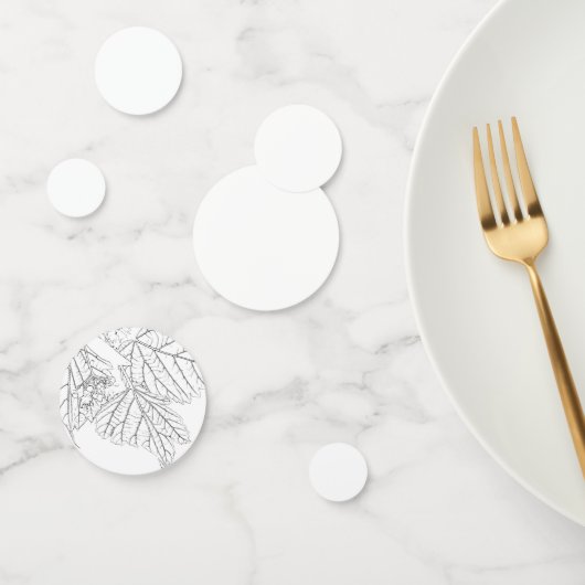 Modèle de confetti de table (Groupe)