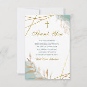 Modèle de confirmation Merci (Devant)