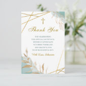 Modèle de confirmation Merci (Debout devant)