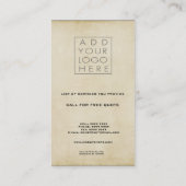 Modèle de construction moderne Carte de visite (Dos)