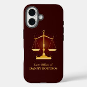 Modèle de coque de téléphone à échelle de droit d' (Verso)