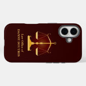 Modèle de coque de téléphone à échelle de droit d' (Verso (horizontal))