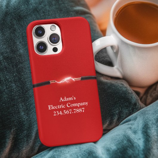 Modèle de coque de téléphone pour entreprise d'éle