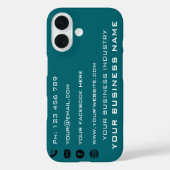 Modèle de coque iphone d'entreprise promotionnel p (Verso)