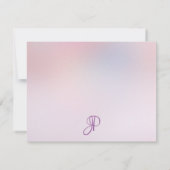 Modèle de couleurs élégantes pour le monogramme de (Dos)