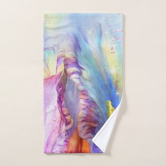 Modèle de couleurs psychédélique (Serviette à main)