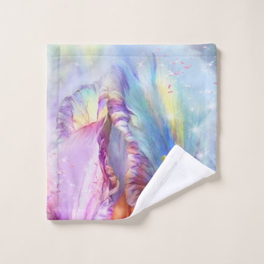 Modèle de couleurs psychédélique (Gant de toilette)