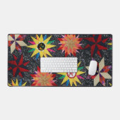 Modèle de Courte de Patchwork d'Étoile (Clavier et souris)
