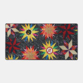 Modèle de Courte de Patchwork d'Étoile (Recto)