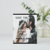 modèle de couverture de magazine simple et minimal (Debout devant)