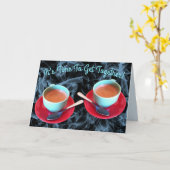 Modèle de couverture de tasses d'espresso colorées (Fleur jaune)