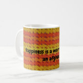 Modèle de crochet - Afghan Mug chaud (#2) (Devant gauche)