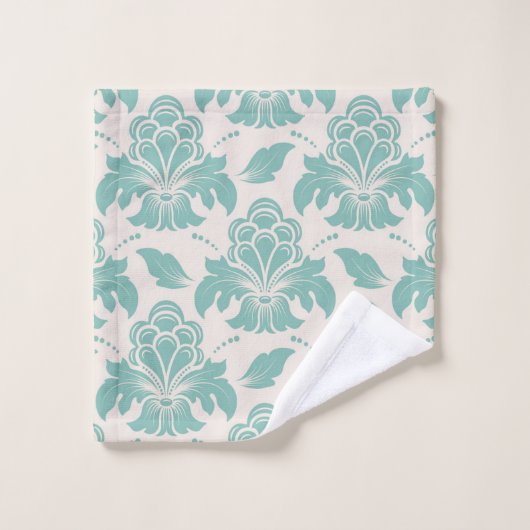 Modèle de Damas élégant (Gant de toilette)