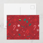 Modèle de damier de bonbons elfes (Devant / Derrière)