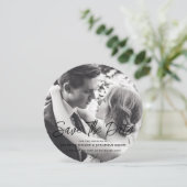 Modèle de date d'enregistrement de photo complète (Debout devant)