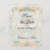 modèle de délice décoratif art nouveau (Devant / Derrière)