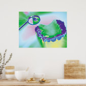 Modèle de dents Soins dentaires Poster des dentist (Cuisine)