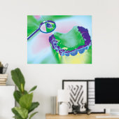 Modèle de dents Soins dentaires Poster des dentist (Bureau à domicile)