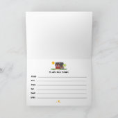 Modèle de déplacement du Faire-part de remplissage (Intérieur)