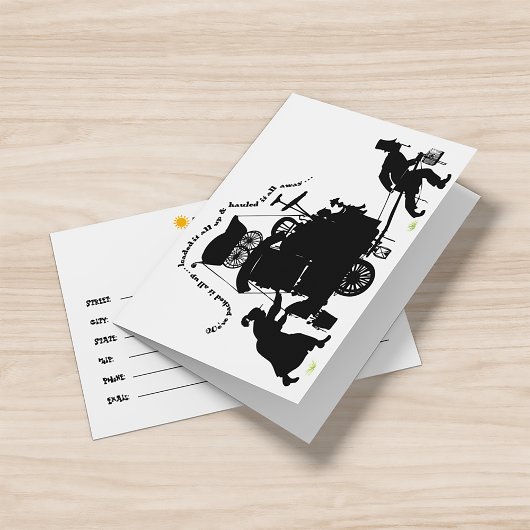 Modèle de déplacement du Faire-part de remplissage