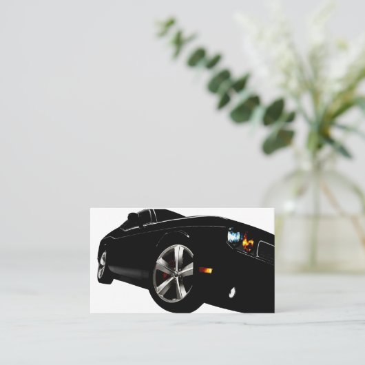 Modèle de design Carte de visite automobile (Debout devant)