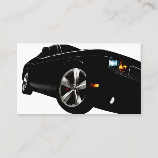 Modèle de design Carte de visite automobile (Devant)