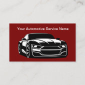 Modèle de design des Cartes de visite automobiles  (Devant)