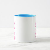 Modèle de design pour mug Pink Keep Calm | Personn (Centre)