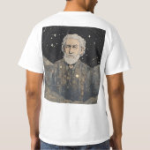 Modèle de dessin de t-shirt pour hommes (Dos)