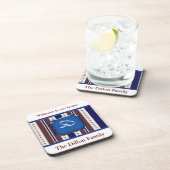 Modèle de Dessous de verre de liège patriotique pe (Côté Droit)