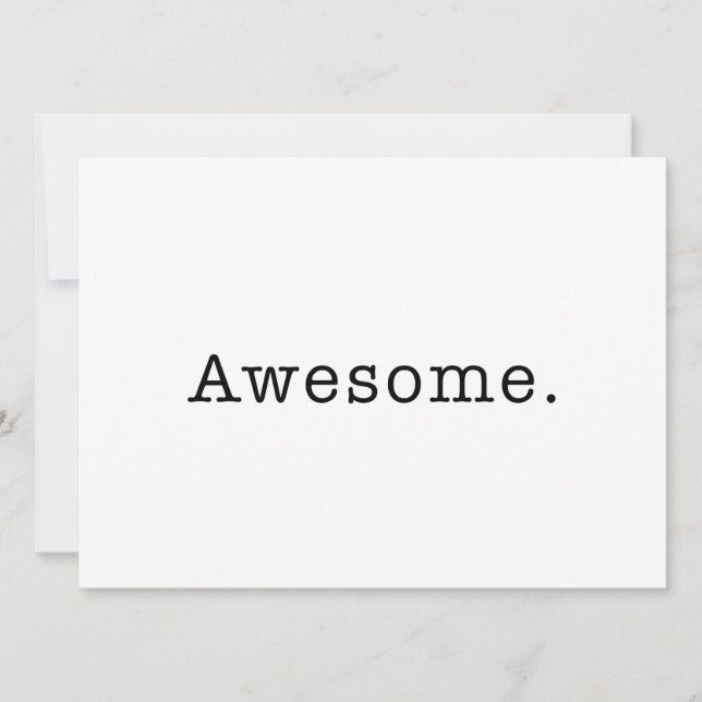 Modèle de devis incroyable en noir et blanc (Devant)