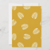 Modèle de dos à motif de 4 photos et feuilles (Dos)