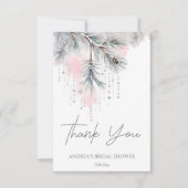 Modèle de douche nuptiale hivernale (Devant)