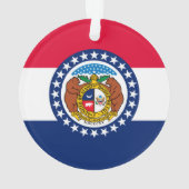 Modèle de drapeau d'État du Missouri (dos)