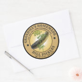 Modèle de Étiquette de casiers à collage fait mais (Enveloppe)