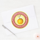 Modèle de Étiquette de marmellade de pamplemousse  (Enveloppe)