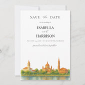 Modèle de faire-part de date à sauvegarder de l'ho (Devant)