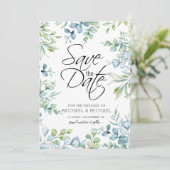 Modèle de faire-part de date de conservation à l'a (Debout devant)