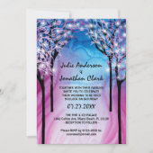 Modèle de faire-part de mariage du feu et de glace (Devant)