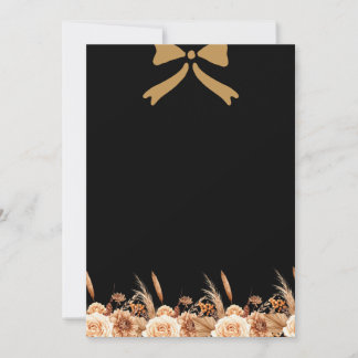 Modèle de faire-part de mariage minimal élégant