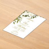 Modèle de faire-part de mariage modifiable (Poser)
