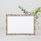 Modèle de faire-part de sauvegarde de frontière it (Debout devant)