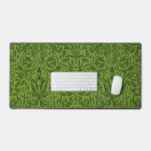 Modèle de feuille de chêne vert sans couture de Wi (Clavier et souris)