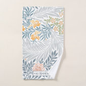 Modèle de feuille de motif floral tropical (Serviette à main)