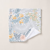 Modèle de feuille de motif floral tropical (Gant de toilette)