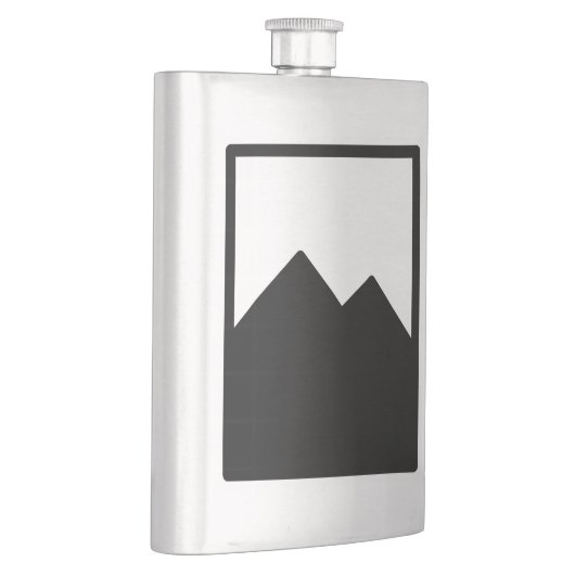 Modèle de flacon métallique (Droite)