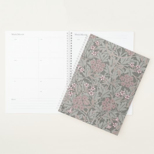 Modèle de fleur de jasmin de William Morris (Devant avec enveloppe)
