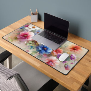 Modèle de fleurs aquarelles tendance personnalisé